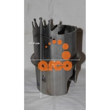 BRC007 Braciere in acciaio CLEMENTI 24/34 Kw