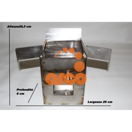 BRC021 Braciere in acciaio tipo Sideros /cs thermos