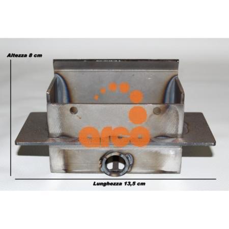 BRC023 Braciere rettangolare per stufe a pellet