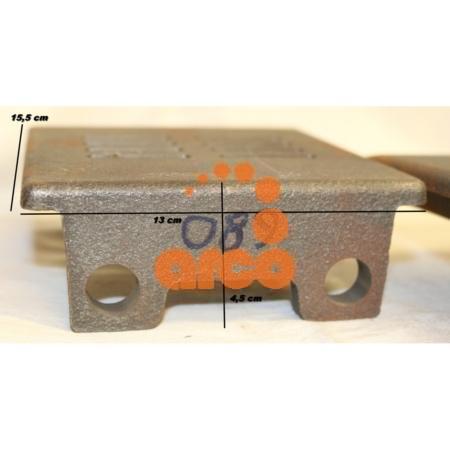 BRC089 Fondo braciere fresato Extraflame